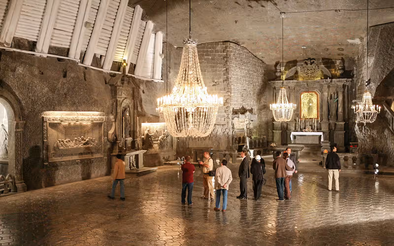 Wieliczka Salt Mine Guided Tour with Skip-the-Line Tickets From Krakow